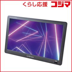 Qriom ポータブルテレビ KORS-PTV14B miniB-CASカード付 - メルカリ