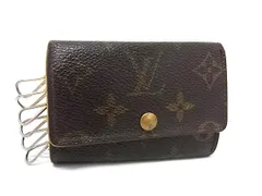 LOUIS VUITTON ルイヴィトン M62630 モノグラム ミュルティクレ6 6連 キーケース 鍵入れ レディース メンズ ブラウン系 DM3970