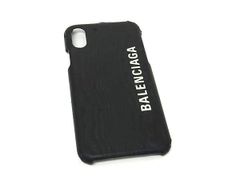 BALENCIAGA iPhoneXケース ブラック - メルカリ