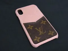 LOUIS VUITTON ルイヴィトン M68892 モノグラムバンパー iPhone X/Xs 対応 スマホケース レディース ピンク系×ブラウン系 DM4327