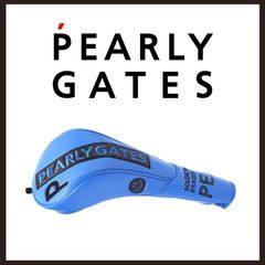 新品 未使用 パーリーゲイツ ドライバー用 ヘッドカバー ブルー【PEARLY GATES】クラブカバー ドライバーカバー