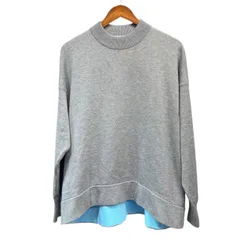nagonstans ナゴンスタンス 24AW a-line pullover プルオーバーニットセーター 470HA470-1260 M グレー 15256のサムネイル