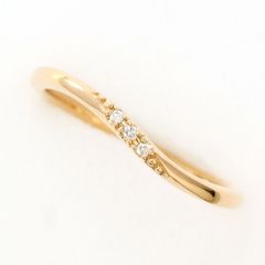 L&Co. K10ダイヤモンド ニュアンスラインリング 13号 L&Co. K10ダイヤモンド ニュアンスラインリング 13号 - メルカリ