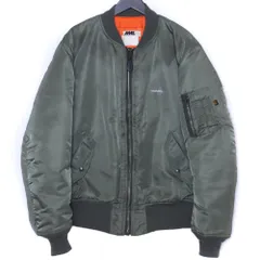 GOODENOUGH × MORE ABOUT LESS × NGAP ALPHA MA-1ジャケット Lサイズ オリーブのサムネイル
