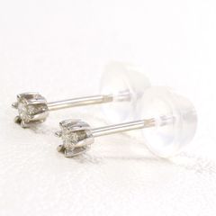 片耳用 大粒天然ダイヤモンド0.368ct プラチナ900ピアス - メルカリ