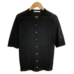 美品 BEAUTY&YOUTH ビューティーアンドユース ニットカーディガン 1628-1-191078 ブラック レディース 古着 中古 USED