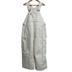 良品 PAYDAY ペイデイ オーバーオール オールインワン サロペット BCJ-OA006 サイズF ホワイト レディース 古着 中古 USED