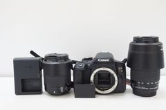動作品】SONY α77Ⅱ レンズ2本 純正バッテリー2個&純正充電器セット