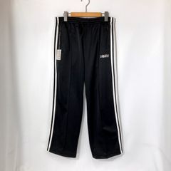 SAINT MICHAEL セントマイケル 24AW SM-YS1-0000-074 トラックパンツ ジャージ サイドライン ストリート メンズ Lサイズ ブラック ボトム A16028◆