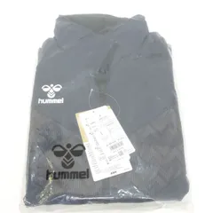 【未使用】hummel ヒュンメル ウィンドブレーカージャケット HAW2146 Lサイズ インディゴネイビー