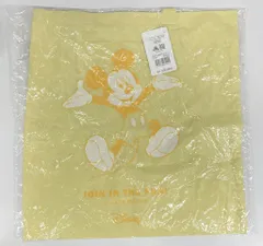 ディズニーストア トートバッグYELLOW JOIN IN THE FUN ミッキーマウス
