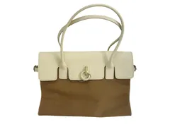 k04250324102　marie claire　0　茶×ベージュ　　バッグ　ハンドバッグ/クラッチバッグ　通年