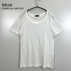 tricot COMME des GARCONS 変形 半袖カットソー 刺繍 - メルカリ