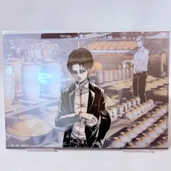 進撃の巨人 進撃の日田 ヒタキタ 3ポケット クリアファイル 小鹿田焼の里 リヴァイ エルヴィン