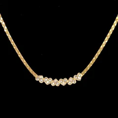 美品★GIVENCHY ジバンシー ネックレス ハート ゴールド ヴィンテージ 喜平 チェーン