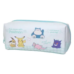 ポケットモンスター ペンケース ダブルファスナーポーチ 集合 ポケモン 筆箱 新学期準備文具 ツインファスナー キャラクター グッズ 