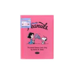 【メール便】スヌーピー ポケットファイル 3つ折りクリアファイルA5 AMERICAN TASTE12 ロリポップ ピーナッツ サンスター文具 新学期準備文具 書類整理 キャラクター グッズ 