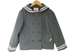 k04250311066　JENNILOVE SWEET　140サイズ　グレー×白　　アウター　その他アウター　秋冬