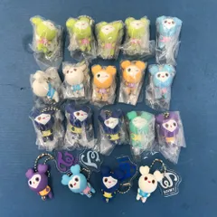 02w23291 TWICE LOVELYS つまんでつなげてますこっと でらっくす！ 21点セット 大量まとめ売り ガチャガチャ【中古品】