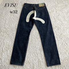 EVISU エビス 2001 no2 ジーンズ デニム W32 刺繍カモメ - メルカリ