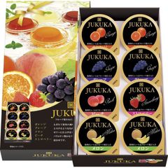 JUKUKA フルーツ果汁＆ピューレ入りゼリー（10個） - メルカリ