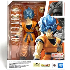 【中古】開封)BANDAI S.H.Figuarts スーパーサイヤ人ゴッド超サイヤ人孫悟空 超 フィギュア ドラゴンボール[79]