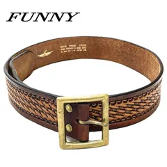 【美品】FUNNY ラティーゴレザー ベルト 希少品 34/85 美品】FUNNY ラティーゴレザー ベルト 希少品 34/85 【公式通販】