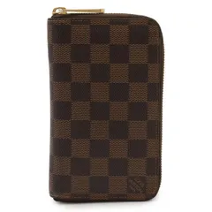 LOUIS VUITTON ルイ ヴィトン ダミエ ジッピー コンパクトウォレット ラウンドファスナー財布 N60028