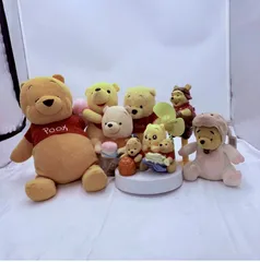 【❗️✨ディズニー人気キャラまとめ✨❗️】くまのプーさん ぬいぐるみ フィギュア 大量セット Disney Pooh✨簡易清掃済・現状品‼️