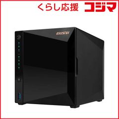 ASUSTOR AS5110T NAS ブラック 箱付き - メルカリ