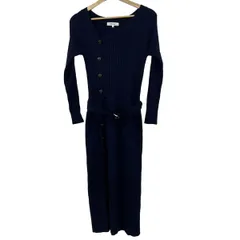 Mystrada(マイストラーダ) ワンピース サイズ38 M レディース - ネイビー 長袖/マキシ丈/ニット