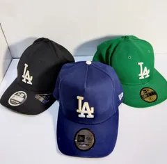 【USED中古品】 NEW ERA ニューエラ ベースボールキャップ キャップ 野球帽 帽子 LA ドジャース 3点セット フォロー割