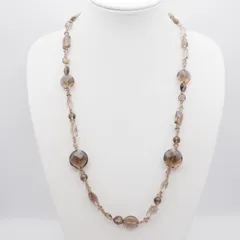 R464 スモーキークォーツ ネックレス デザイン