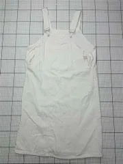 ◇ Θ DAY CLOSET デイ クローゼット オーバーオールスカート ホワイト系 Sサイズ レディース E  【1602130003440】