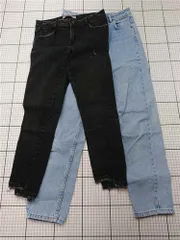 ◇ Θ ザラ ZARA BASIC Z1975 DENIM スキニージーンズ ブラック系 レディース E  【1602130005628】