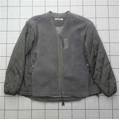◇ Θ ラディエイト RADIATE MF-109 ボア切替キルティングジャケット グレー系 レディース E  【1602130005086】