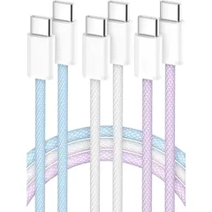 【新品】 Senetem USB C ケーブル タイプc【2m+2m+2m 3本】USB-C to USBC 60W急速充電 PD対応 高速データ転送 高耐久コード iPhone 17/16/15・MacBook・iPad Pro/Air・Samsung  1