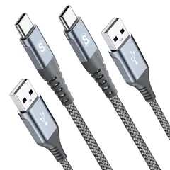 【新品】 たいぷしー充電器 急速 ケーブル2M 2本セット,Avibrex充電器 Type-C to USB-A 3.2A USB C iPhone 17 充電ケーブル iPhone17 /iPhone 16 15 /アイフォン/いphone 17 16 0