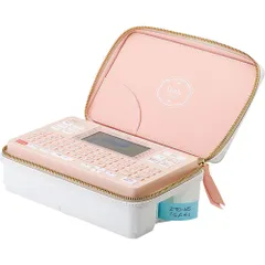 【特価商品】キングジム ラベルライター 「テプラ」PRO SR-GL2 コーラルピンク ガーリーテプラ (対応ラベル幅:4-18mm幅)