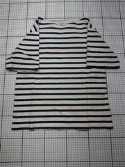 ◇ Θ オーシバル ORCIVAL ボーダー バスクシャツ コットンTシャツ 1サイズ レディース E  【1602190011713】