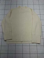 ◇ ⊇ エニィスィス any SiS ケーブル編みニットセーター アイボリー系 レディース E  【1602190011577】