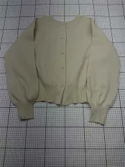 ◇ Θ VANNIE U｜ヴァニーユー FLE0224001 バルーンスリーブカーディガン ベージュ系 レディース E  【1602190012031】