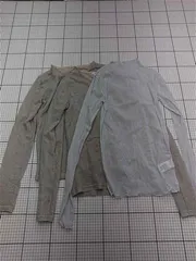 ◇ Θ ローリーズファーム LOWRYS FARM ラメシアー長袖トップス 2枚セット レディース E  【1602190011843】