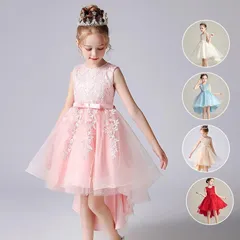 子どもドレス ピアノ発表会 ジュニアドレス フォーマル用 子供ドレス 結婚式 入学式 女の子ドレス キッズ ワンピース