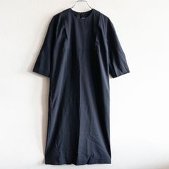 25年現行【美品✨】マーガレットハウエル シルク100% ワンピース リブ