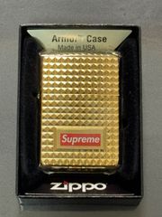 希少》 Supreme Zippo 旧アーマーモデル - メルカリ