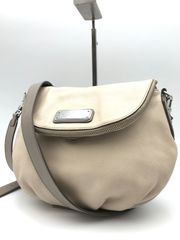 美品 MARC JACOBS ショルダーバッグ ベージュ レザー h624 - メルカリ
