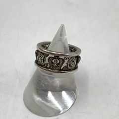 す*い様 希少vivienne westwood ブラックジルコニア 3連リング - メルカリ