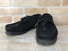 【中古】 Clarks クラークス ワラビーブーツ ブラック US6.5 111449810