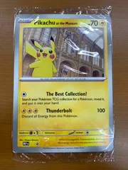 未開封 ピカチュウ Pikachu at the Museum ロンドン自然史博物館 PROMO プロモ 海外版 ポケカ ポケモン ポケモンカードのサムネイル